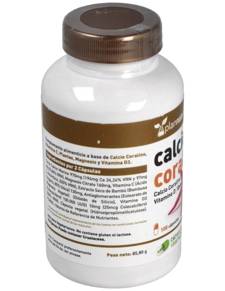 Plannatur Calcium Coralino 100Caps