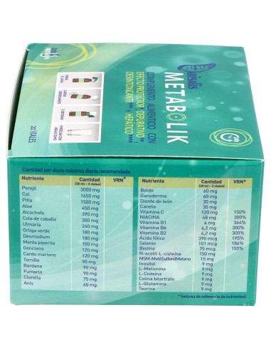 Krisalis Metabolik 20 Ampolas