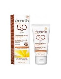 Crema Solar Facial Spf50 Acorelle 50 Ml