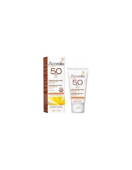 Crema Solar Facial Spf50 Acorelle 50 Ml