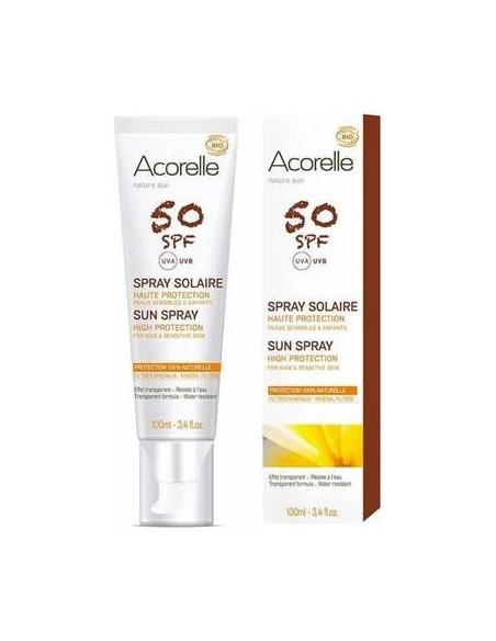 Acorelle Spray Solar Piel Sensible Spf50 100Ml