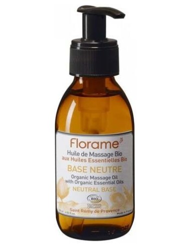 Florame Huile Massage Base Neutre 120Ml