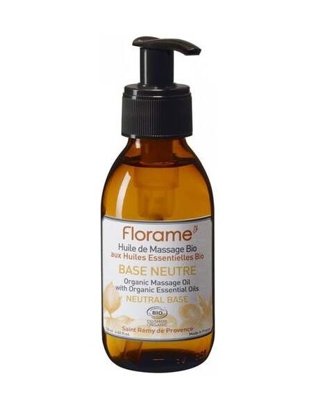 Florame Huile Massage Base Neutre 120Ml
