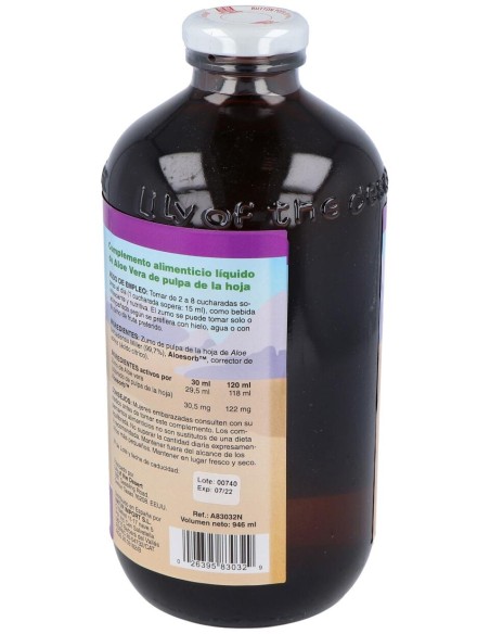 Lily Of The Desert Aloe Vera Pulpa Hoja 99_7% 946Ml