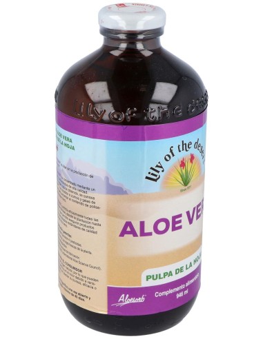 Lily Of The Desert Aloe Vera Pulpa Hoja 99_7% 946Ml