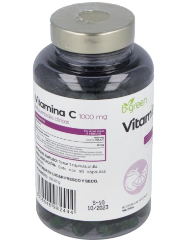 B-Green Vitamina C 1000Mg 90Caps