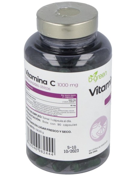 B-Green Vitamina C 1000Mg 90Caps