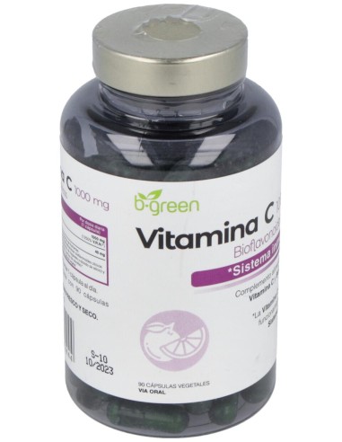 B-Green Vitamina C 1000Mg 90Caps