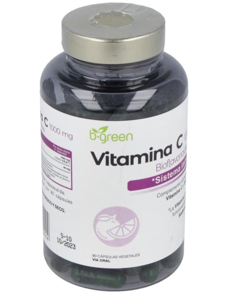 B-Green Vitamina C 1000Mg 90Caps