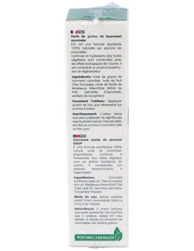 Aceite Girasol Ozonizado 600Ip Airless 50Ml.