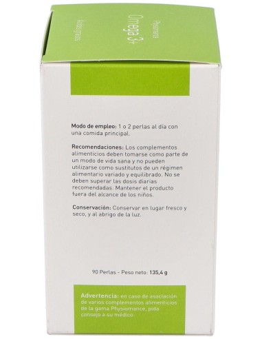 Physiomance Omega 3 Plus 90Perlas