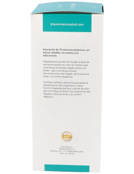 Physiomance Hepatoboost 500Ml.