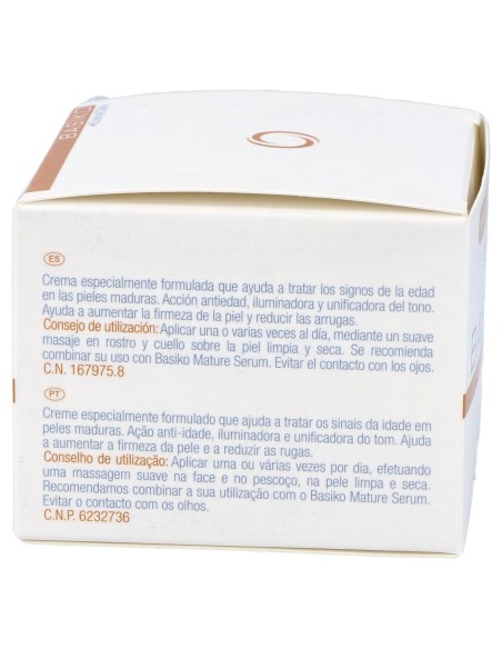 Basiko Mature Crema Rejuvenecedora Pieles Maduras, 50 Ml