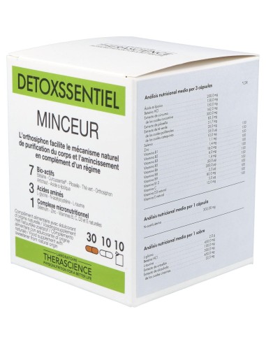 Detoxssentiel Xs 30Cap.+10Comp.+10Sbrs.