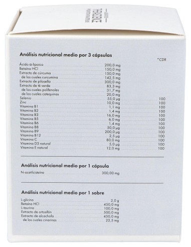 Detoxssentiel Xs 30Cap.+10Comp.+10Sbrs.
