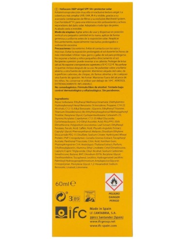 Heliocare 360 Spf50+ Fluido Airgel 60 Ml