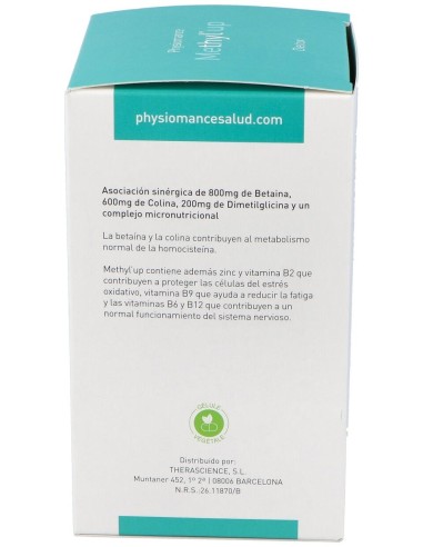 Physiomance Methyl Up 180Cap.