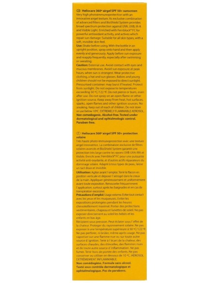 Heliocare 360 Spf50+ Fluido Airgel 60 Ml