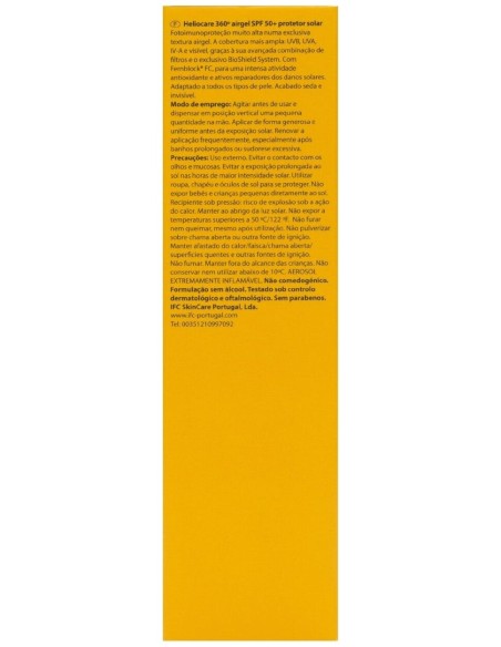 Heliocare 360 Spf50+ Fluido Airgel 60 Ml