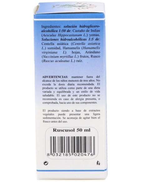 Ruscusol Gotas 50Ml.