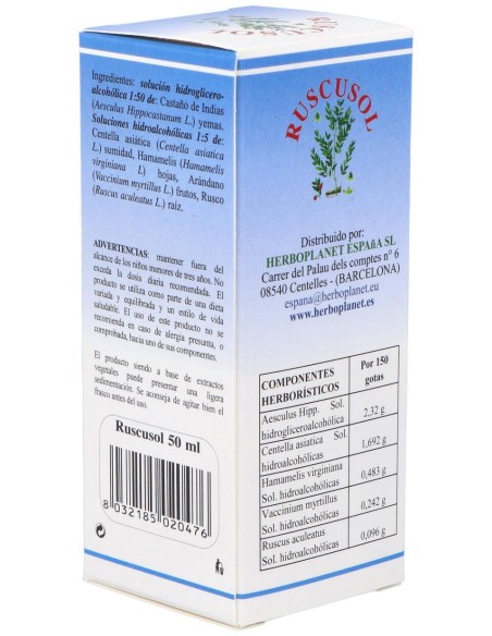 Ruscusol Gotas 50Ml.