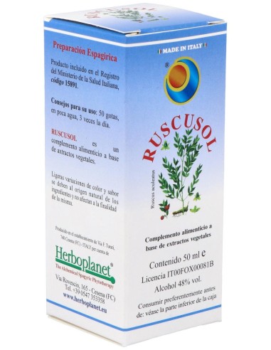 Ruscusol Gotas 50Ml.