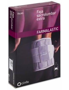 Farmalastic Faja Sacrolumbar Extra Talla 1, 1 Ud