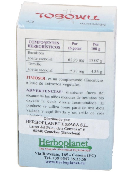 Timosol Gotas 10Ml.