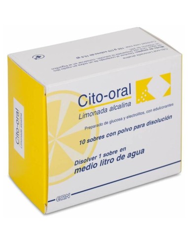 Cito-Oral Limonada Alcalina, 10 Bolsas