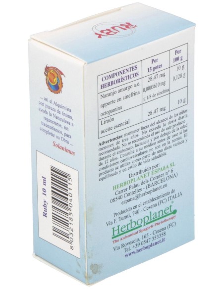 Ruby Gotas 10Ml.