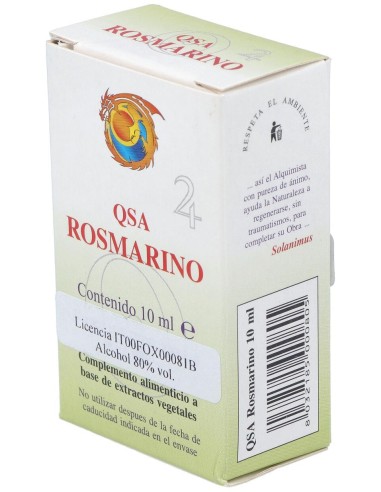 Herboplanet Qsa Rosmarino Romero Gotas 10Ml