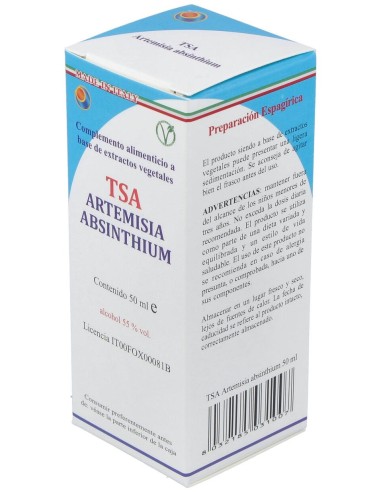 Tsa Artemisa Absinthium Sumidades Floridas 50Ml.