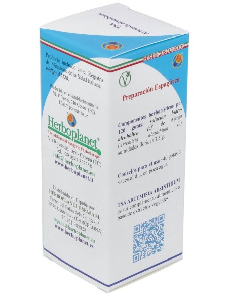 Tsa Artemisa Absinthium Sumidades Floridas 50Ml.