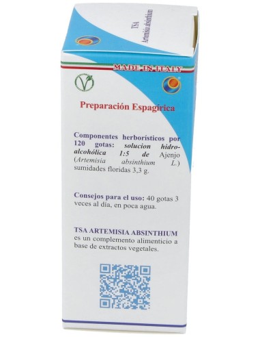 Tsa Artemisa Absinthium Sumidades Floridas 50Ml.