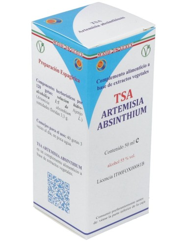 Tsa Artemisa Absinthium Sumidades Floridas 50Ml.