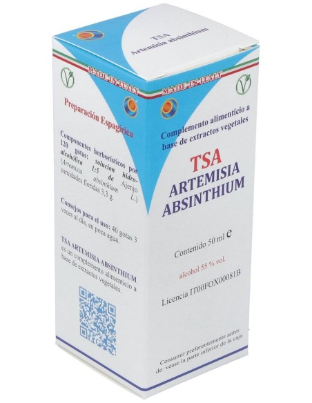 Tsa Artemisa Absinthium Sumidades Floridas 50Ml.