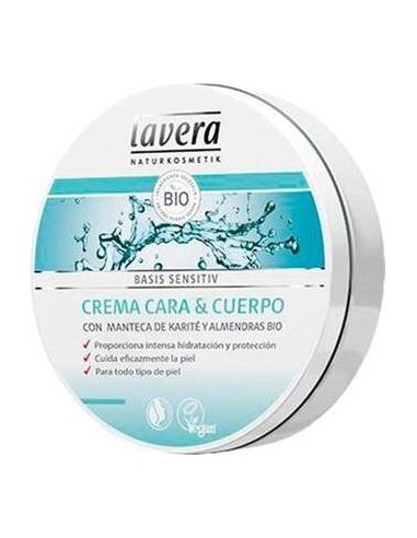 Lavera Crema Cara Cuerpo Almendra Bio 150Ml