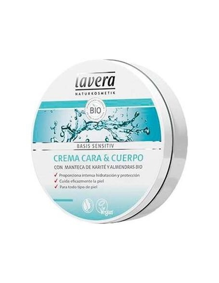 Lavera Crema Cara Cuerpo Almendra Bio 150Ml