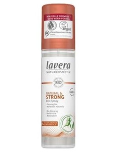 Lavera Desodorante Spray 48H + Strong Y Natural 75Ml