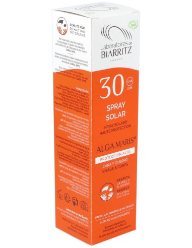 Alga Maris Spray Solar Cara Y Cuerpo Spf30 100Ml