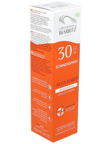 Alga Maris Spray Solar Cara Y Cuerpo Spf30 100Ml