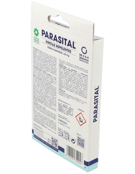 Parasital Pipeta Antiparasitario Perros Grandes