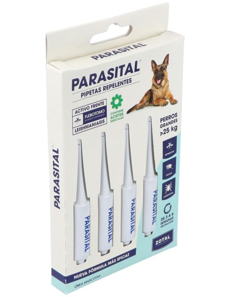 Parasital Pipeta Antiparasitario Perros Grandes