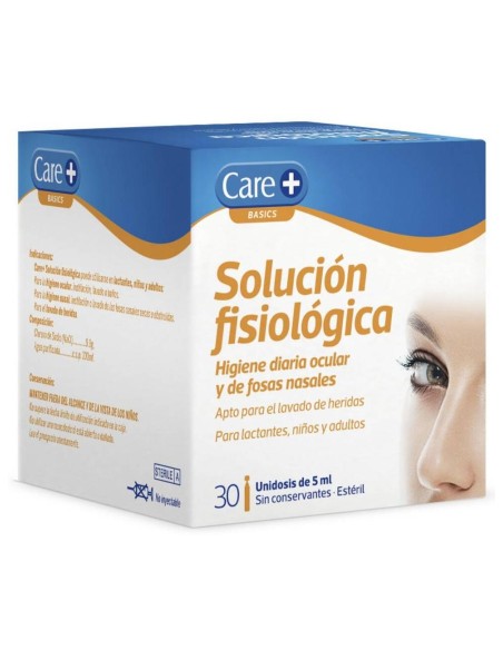 Care+ Solución Fisiológica 30 Unidosis 5Ml