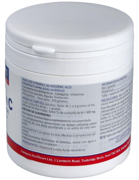 Acido Ascorbico (Polvo) 250 Gr.