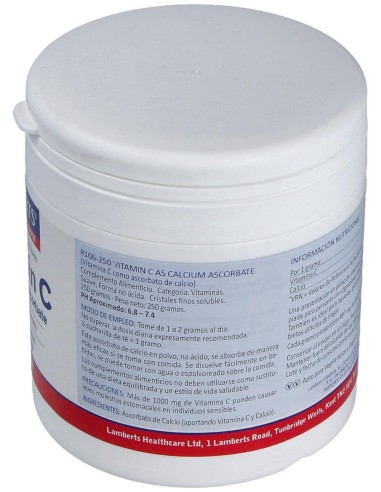 Ascorbato De Calcio (Cristales) 250 Gr.