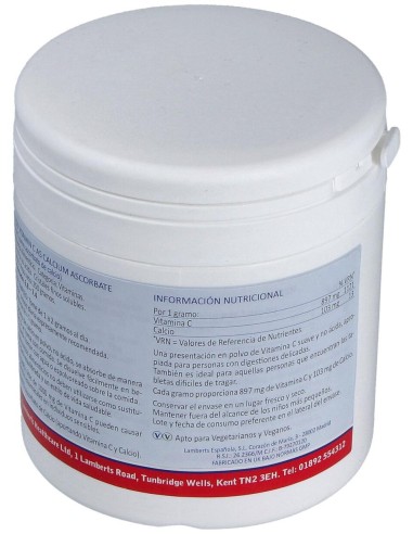 Ascorbato De Calcio (Cristales) 250 Gr.