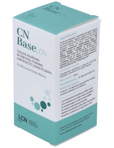 Lcn Cn Base, 30 Cápsulas