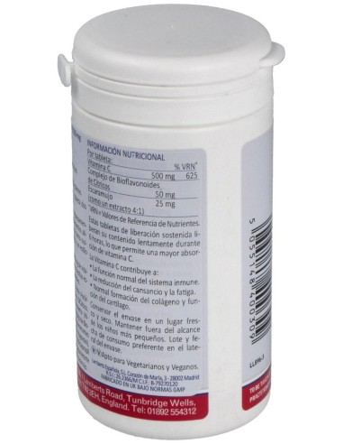 Vitamina C 500Mg Time De Lib. Sostenida 100 Comp.