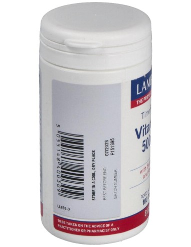 Vitamina C 500Mg Time De Lib. Sostenida 100 Comp.
